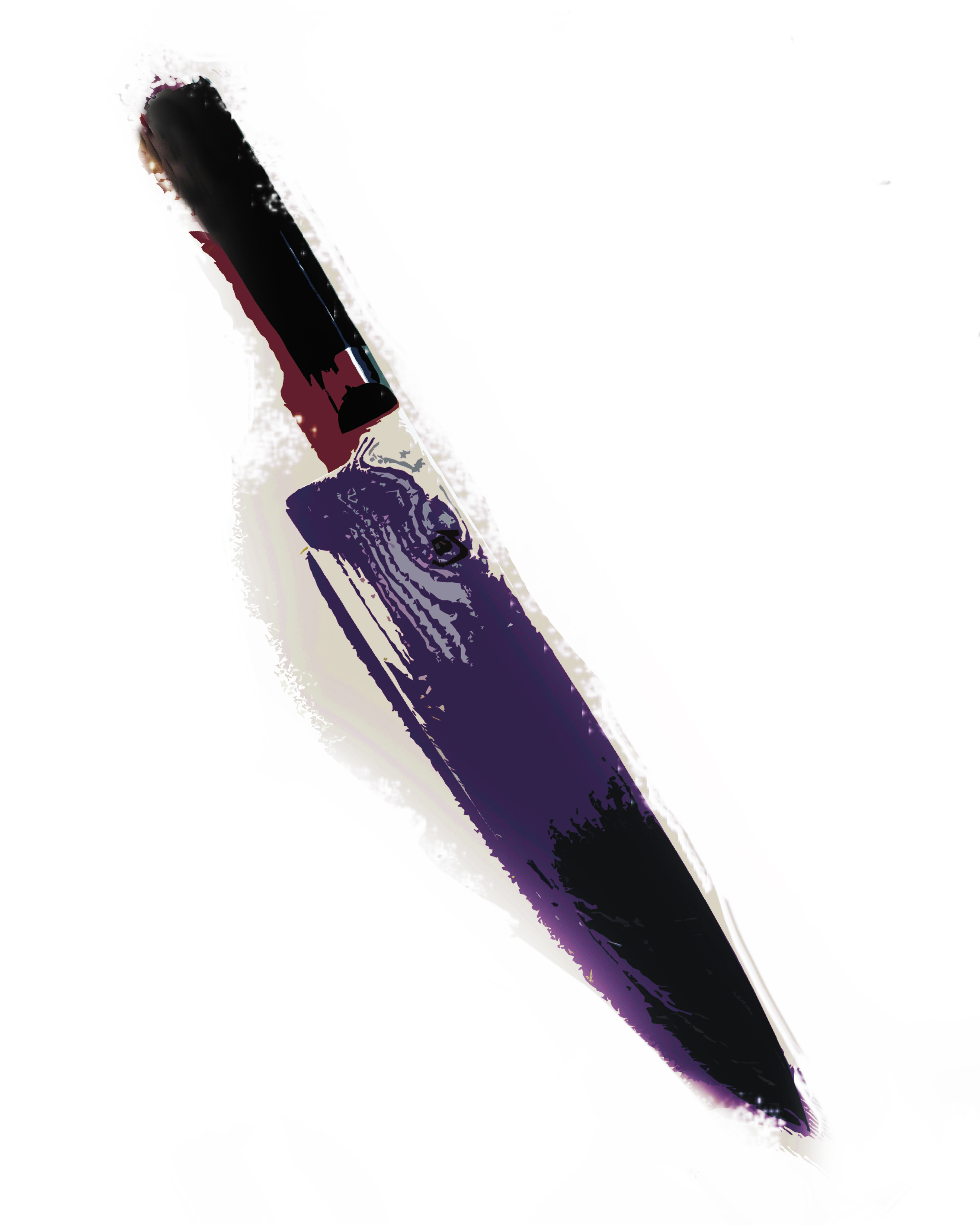 Shun knife illustration